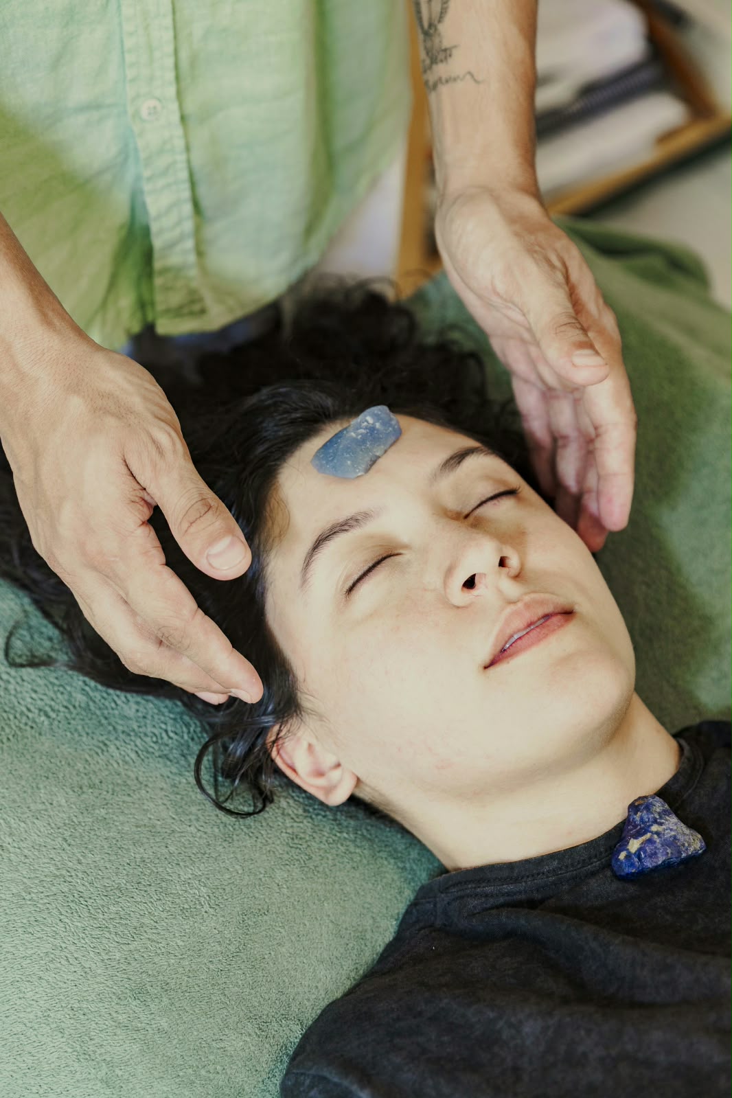 Sessão de Reiki